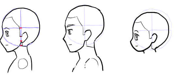 後頭部の描き方！頭の後ろを簡単に表現するには？