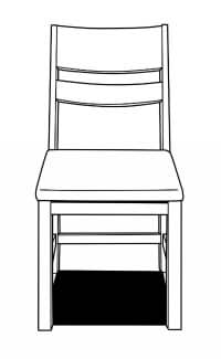 椅子の描き方！正面を一点透視図法(パース)で簡単に描くには？